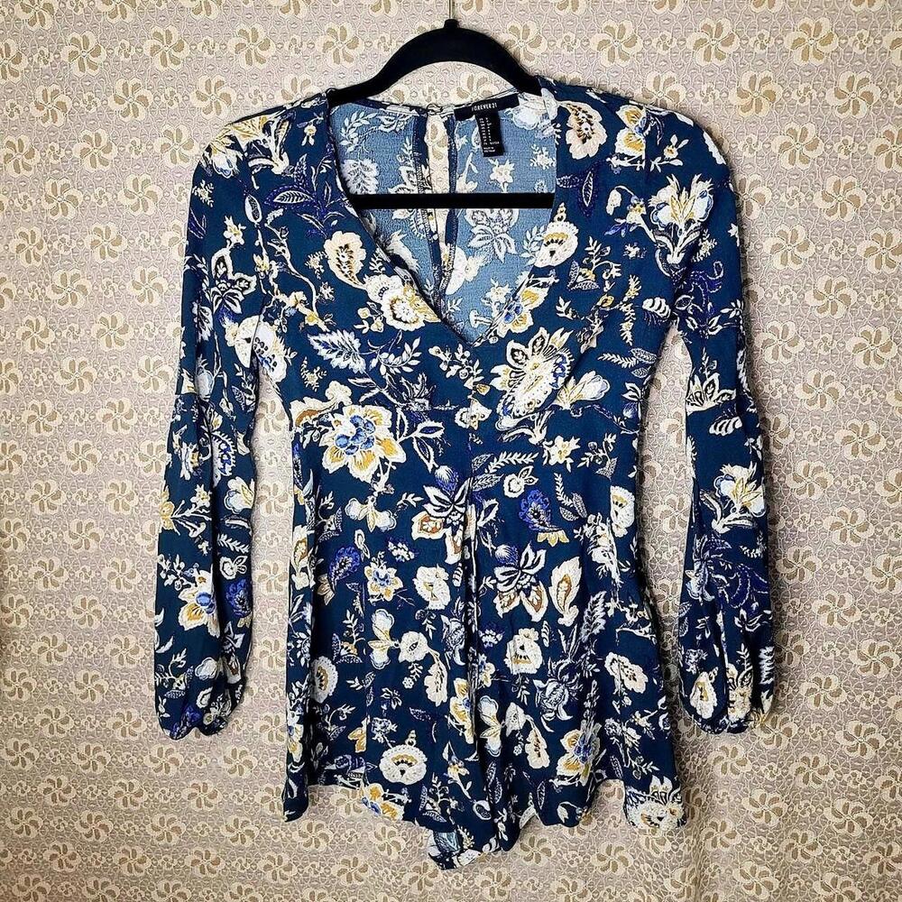 Vintage 90s Forever 21 fairycore whimsygoth Romper